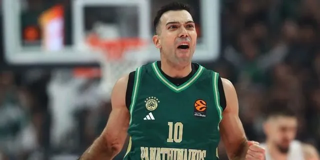 Ο Κώστας Σλούκας επέστρεψε κανονικά στις προπονήσεις του Παναθηναϊκού AKTOR