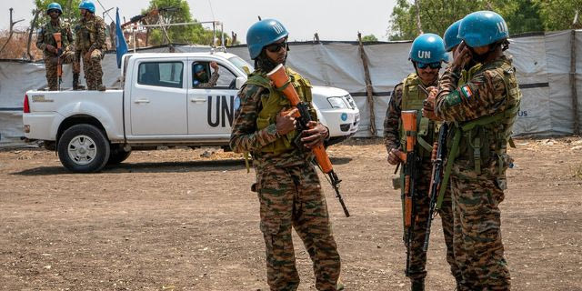 Κυανόκρανοι του ΟΗΕ στο Σουδάν
