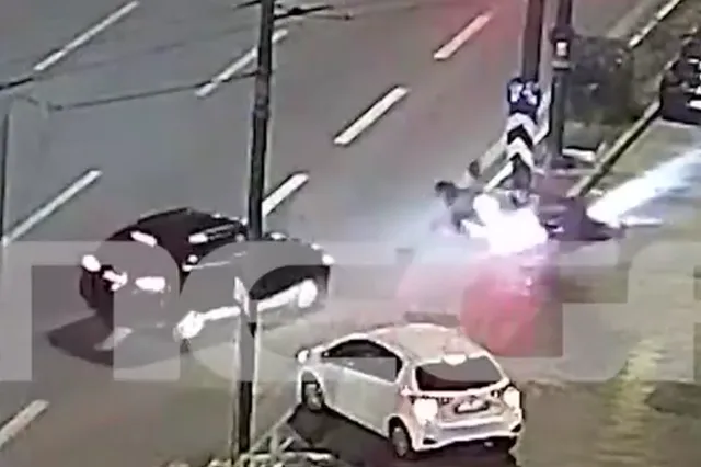 Σοκαριστικό τροχαίο στη Λεωφόρο Συγγρού – Βίντεο