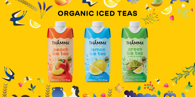 THAMMΑ: Νέα κρύα τσάγια σε Tetra Pak συσκευασία
