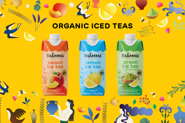 THAMMΑ: Νέα κρύα τσάγια σε Tetra Pak συσκευασία