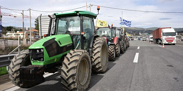 Κάθοδος των τρακτέρ στην Αθήνα