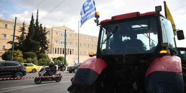 Κινητοποίηση αγροτών στο Σύνταγμα (φωτογραφία αρχείου)
