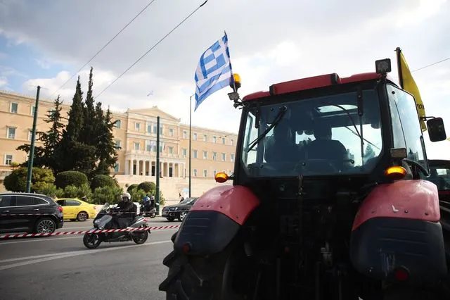 Κινητοποίηση αγροτών στο Σύνταγμα (φωτογραφία αρχείου)