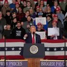 Ο Ντόναλντ Τραμπ σε ομιλία του για την οικονομία