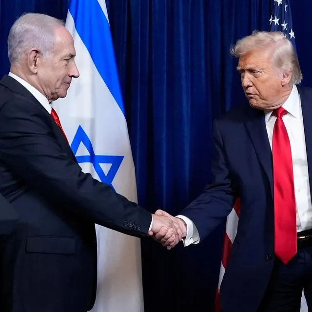 Μπέντζαμιν Νετανιάχου και Ντόναλντ Τραμπ