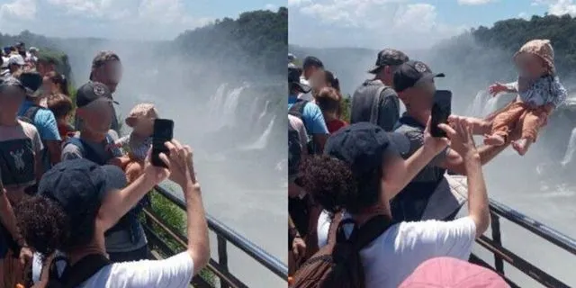 Αργεντινή: “Κρέμασε” το μωρό του στα 80 μέτρα ύψος για να το φωτογραφίσει