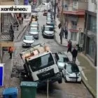 Ξάνθη: Απορριμματοφόρο “βούλιαξε” στην άσφαλτο