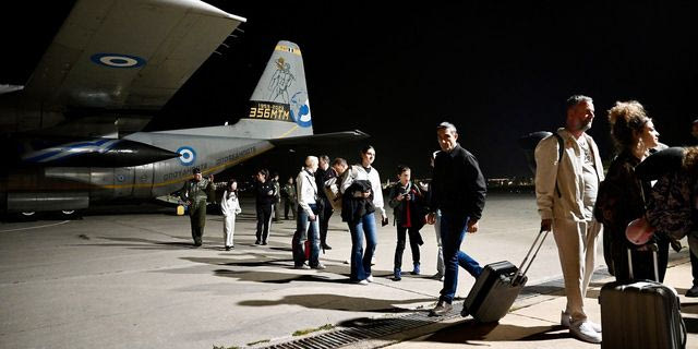 Συνεχίζονται οι επιχειρήσεις επαναπατρισμού Ελλήνων από τη Μέση Ανατολή