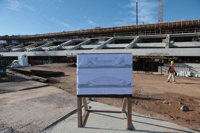 Νέο γήπεδο Παναθηναϊκού: Μέχρι το τέλος του χρόνου η εγκατάσταση του ημιδιάφανου στεγάστρου