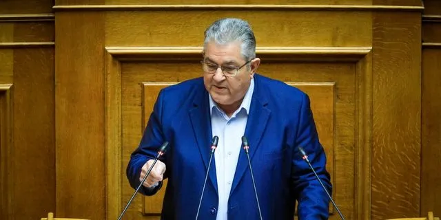 Ο ΓΓ της ΚΕ του ΚΚΕ, Δημήτρης Κουτσούμπας