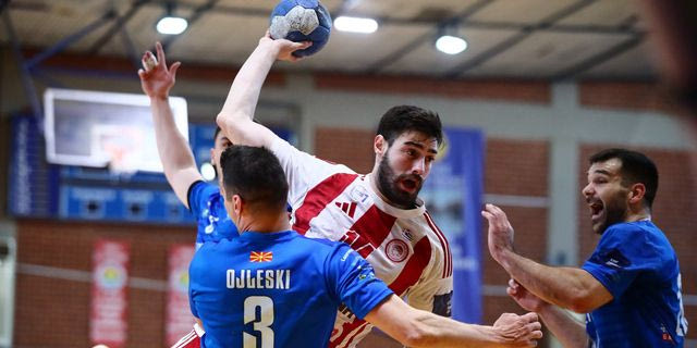 Ολυμπιακός – Οχρίδα 26-31: Ηττήθηκε στην Ηλιούπολη και πηγαίνει στη Βόρεια Μακεδονία για την ανατροπή