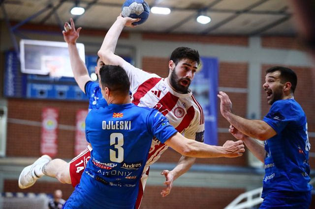 Ολυμπιακός – Οχρίδα 26-31: Ηττήθηκε στην Ηλιούπολη και πηγαίνει στη Βόρεια Μακεδονία για την ανατροπή