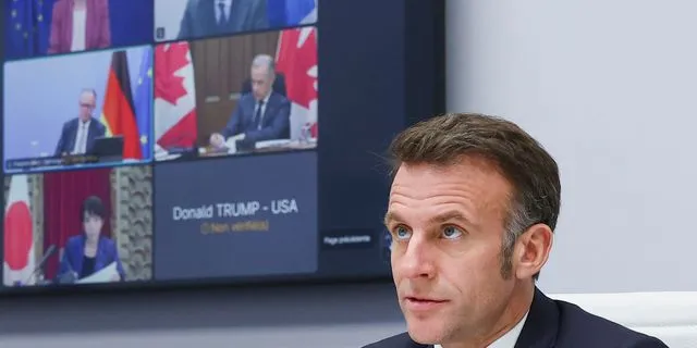 Μακρόν: Η κατάσταση στη Μέση Ανατολή δεν δικαιολογεί την άρση των ρωσικών κυρώσεων