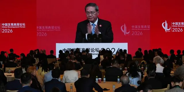 Ο πρωθυπουργός της Κίνας, Li Qiang, στο China Development Forum 2026