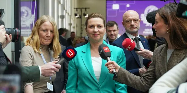 Η Mette Frederiksen