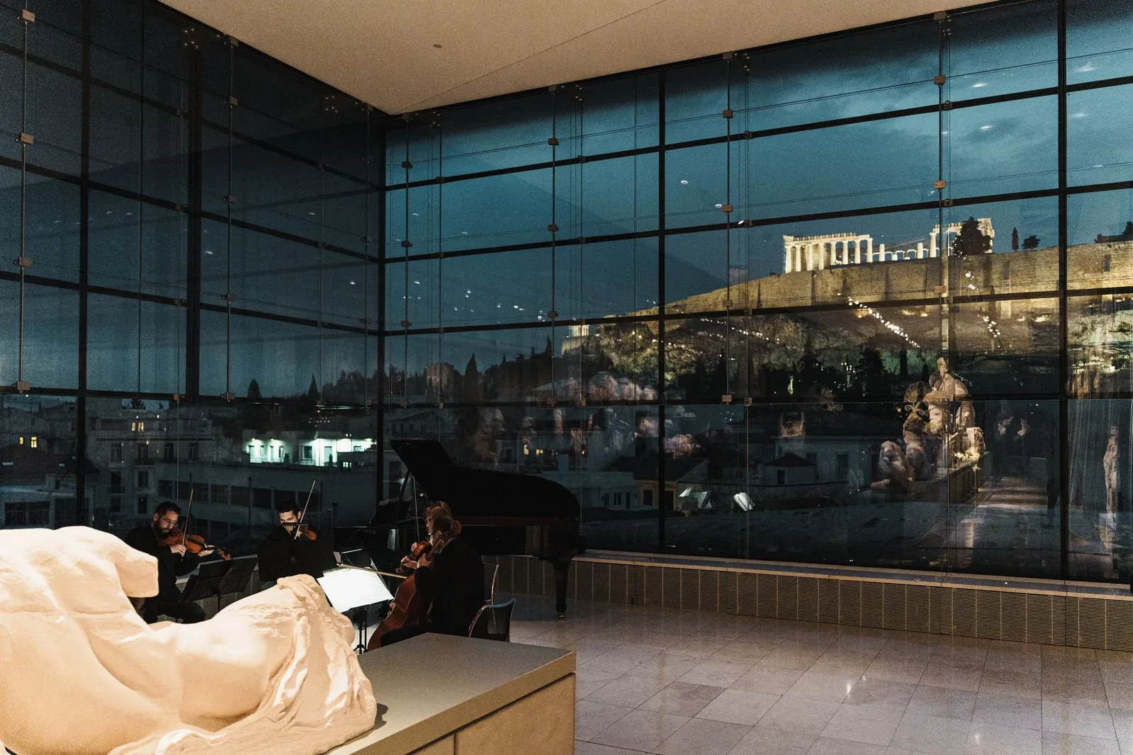 εκδήλωση Κρατικής Ορχήστρας Αθηνών στην Αίθουσα του Παρθενώνα