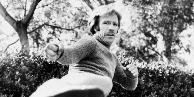 Ο Chuck Norris το 1977