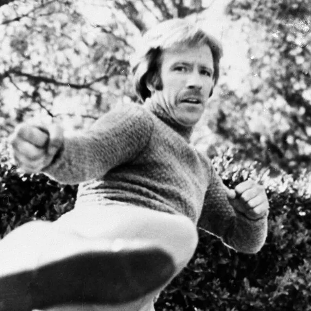 Ο Chuck Norris το 1977