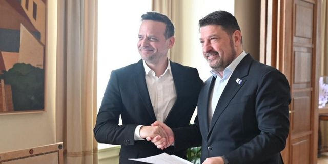 Χάρης Δούκας και Νίκος Χαρδαλιάς