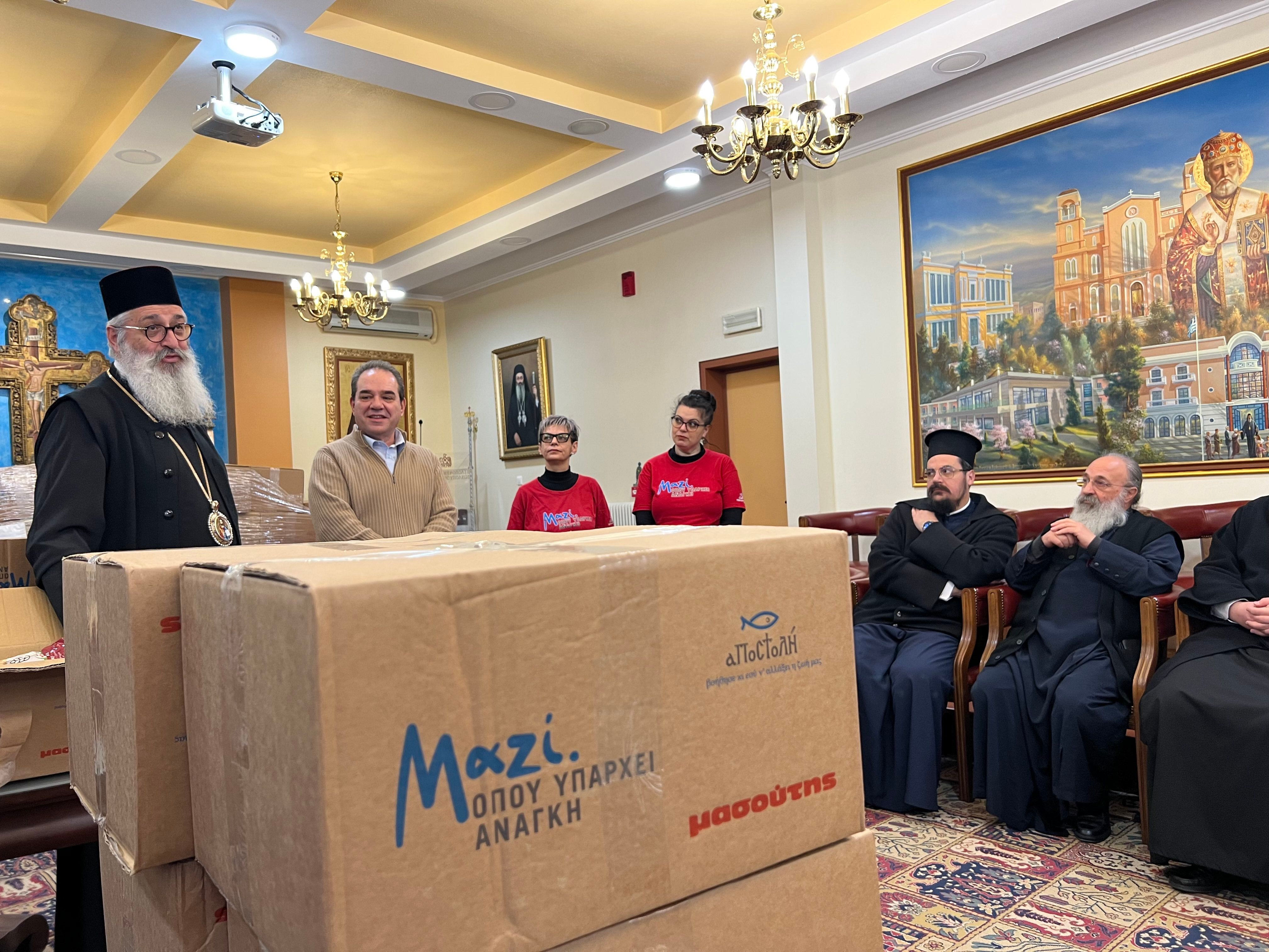 Στήριξη της «ΑΠΟΣΤΟΛΗΣ» σε ευάλωτες οικογένειες στην Αλεξανδρούπολη