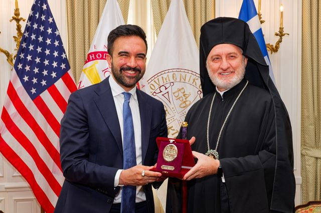 Συνάντηση Ελπιδοφόρου – Μαμντάνι στην έδρα της Αρχιεπισκοπής