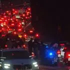 Χάος στην Κηφισίας λόγω δύο τροχαίων – Στο ένα ενεπλάκη μηχανή της ΕΛ.ΑΣ.