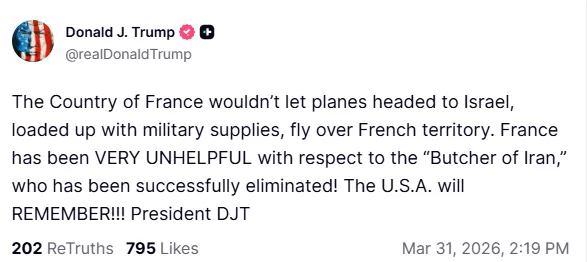 Ανάρτηση Τραμπ