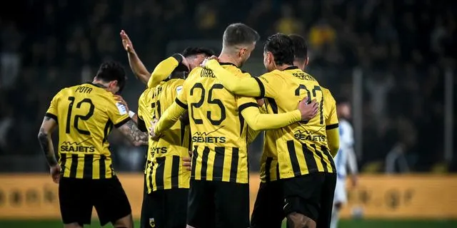 ΑΕΚ – Κηφισιά 3-0: Σίφουνας η Ένωση, τερμάτισε στην πρώτη θέση