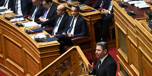 Νίκος Ανδρουλάκης και Κυριάκος Μητσοτάκης