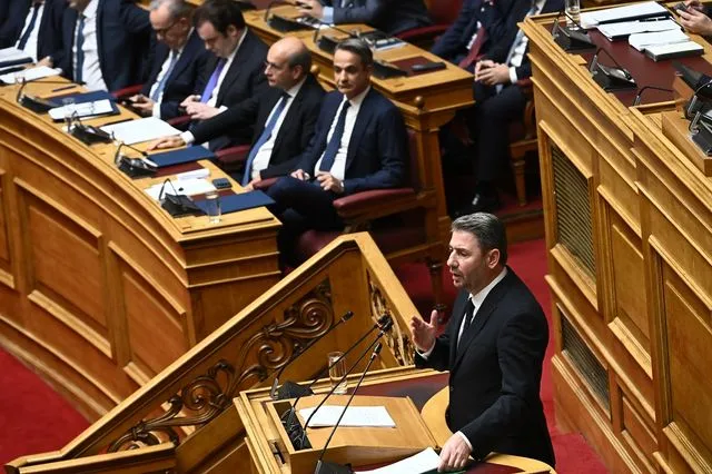 Νίκος Ανδρουλάκης και Κυριάκος Μητσοτάκης