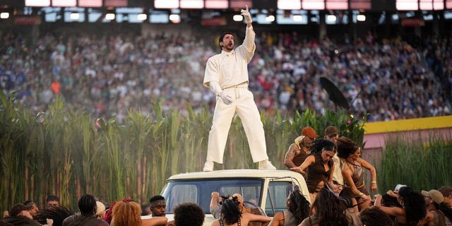 Ο Bad Bunny στο ημίχρονο του Super Bowl