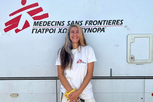 Η Μαριαλένα Μπούκαλη, Nursing Activity Manager των Γιατρών Χωρίς Σύνορα