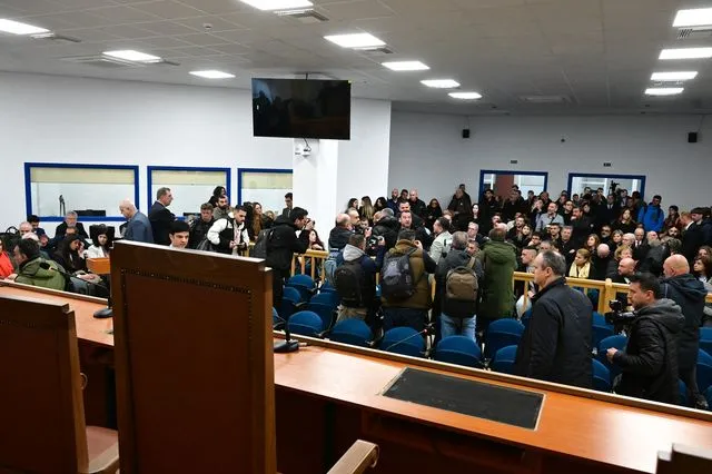 Δίκη για το σιδηροδρομικό δυστύχημα στα Τέμπη.