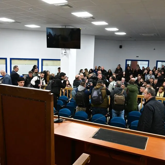 Δίκη για το σιδηροδρομικό δυστύχημα στα Τέμπη.