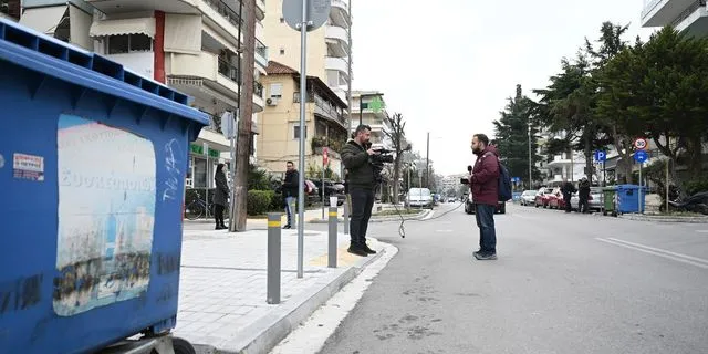 Το σημείο της δολοφονίας του 20χρονου στη Θεσσαλονίκη