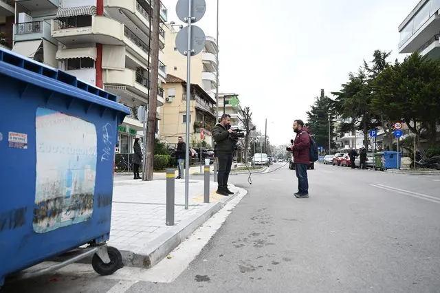 Το σημείο της δολοφονίας του 20χρονου στη Θεσσαλονίκη