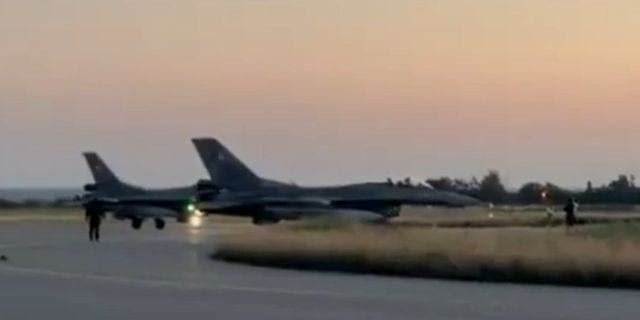 Έφτασαν στην Κύπρο τέσσερα ελληνικά F-16