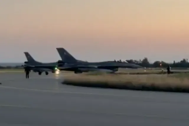 Έφτασαν στην Κύπρο τέσσερα ελληνικά F-16