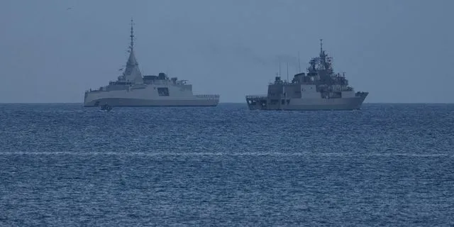 Οι ελληνικές φρεγάτες που πλέουν ανοιχτά της Κύπρου