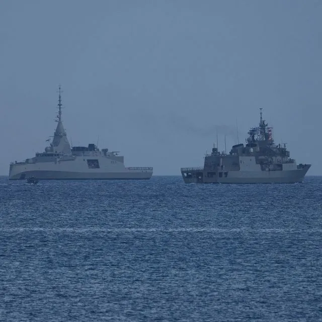 Οι ελληνικές φρεγάτες που πλέουν ανοιχτά της Κύπρου
