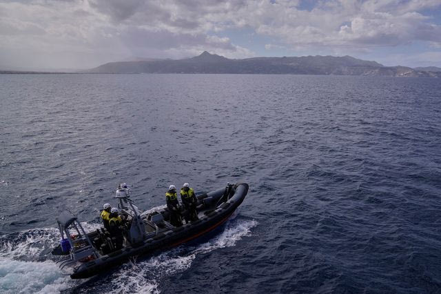 Σκάφος της Frontex (φωτογραφία αρχείου)