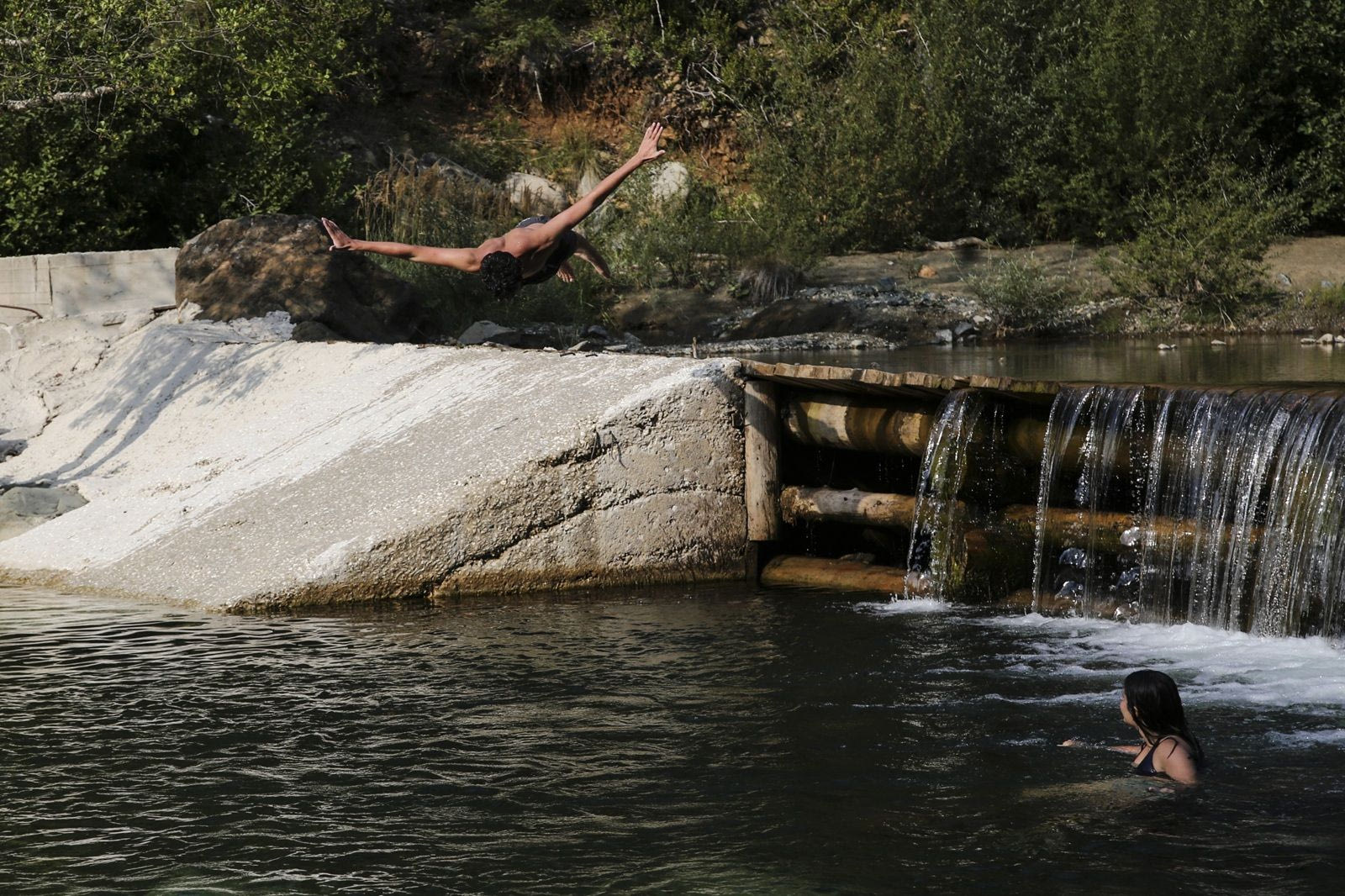 Το χωριό της Βοβούσας, στη Πίνδο