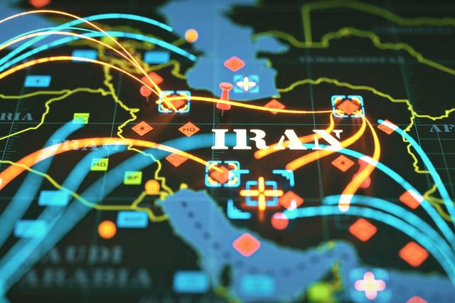 Χάρτης με τον πόλεμο στη Μέση Ανατολή