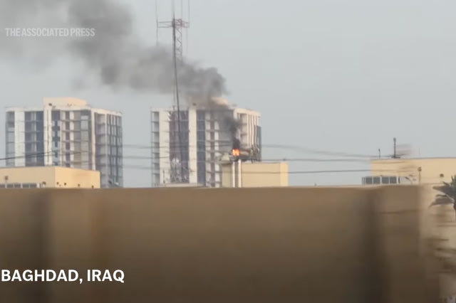 Επίθεση με πύραυλο στην πρεσβεία των ΗΠΑ στη Βαγδάτη – Αναφορές για ζημιές