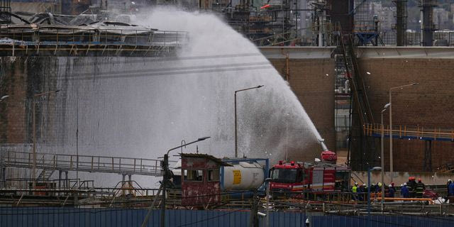 Πυροσβεστικές δυνάμεις στη Χάιφα