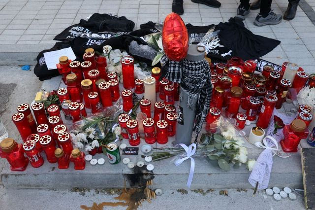 Το σημείο όπου σκοτώθηκε ο 20χρονος στην Καλαμαριά