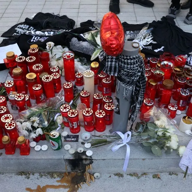 Το σημείο όπου σκοτώθηκε ο 20χρονος στην Καλαμαριά