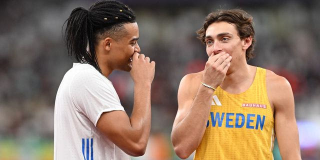 Ο Καραλής με τον Ντουπλάντις