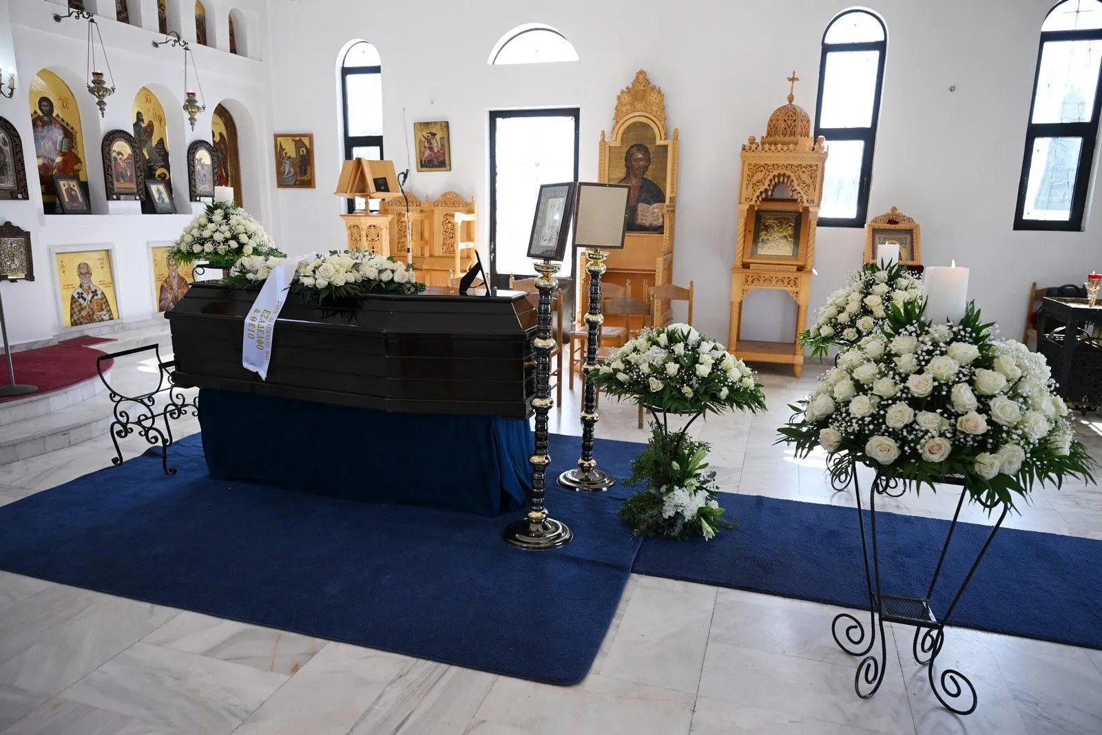 Κηδεία Γιώργου Μαρίνου